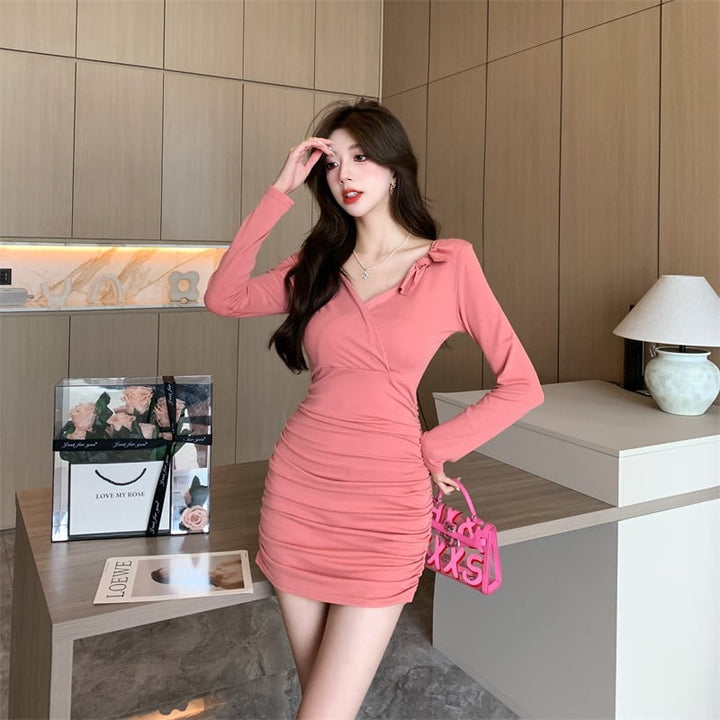 【dress】輝いて超人気 ! スウィートデートワンピース　M17412