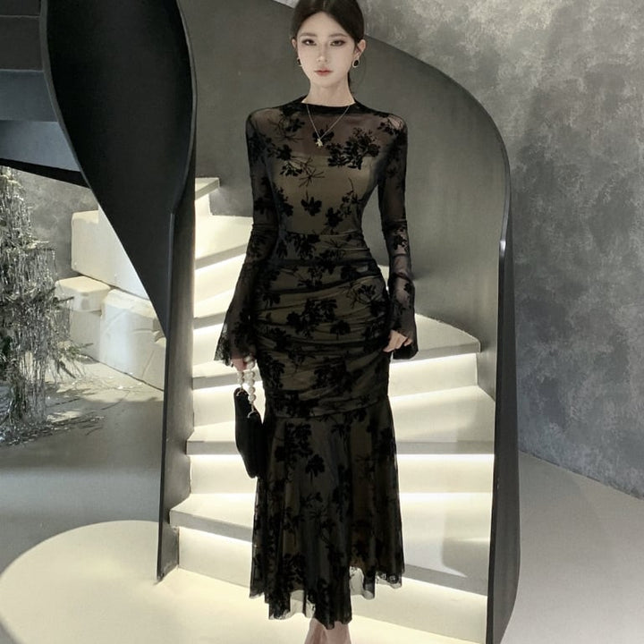 【dress】マーメイドワンピース　M26643