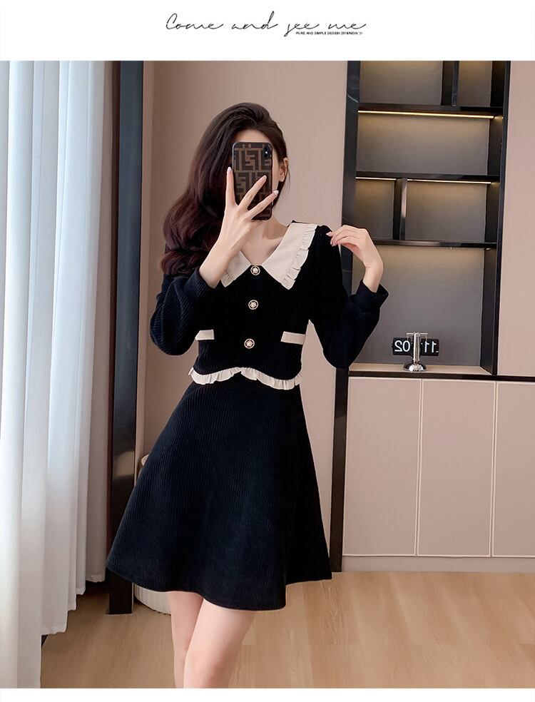 【dress】ドッキングワンピース　M18604