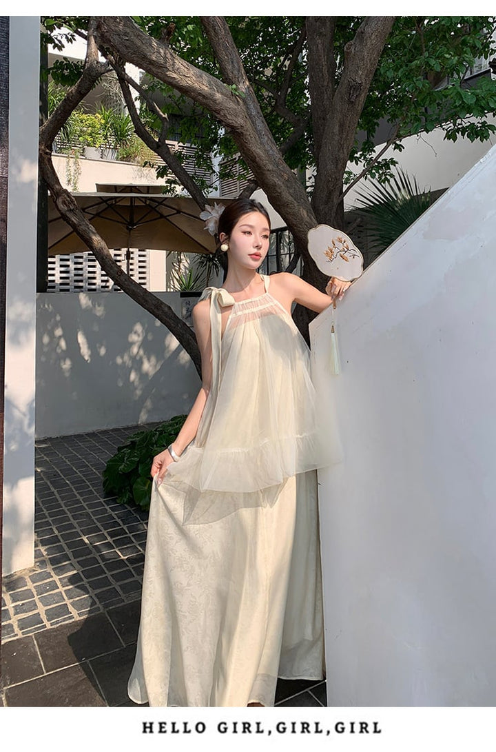 【dress】ホルターネックワンピース　M24764