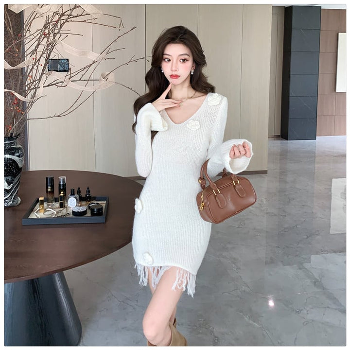 【dress】ニットワンピース　M26590
