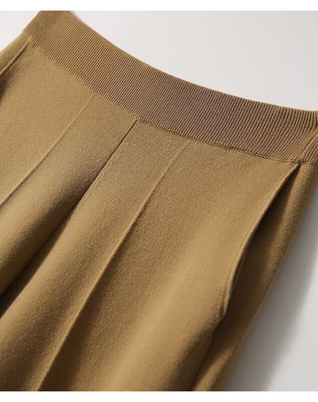 【set】ニットアウター ×パンツ&amp;ニットアウター ×スカート　M19187