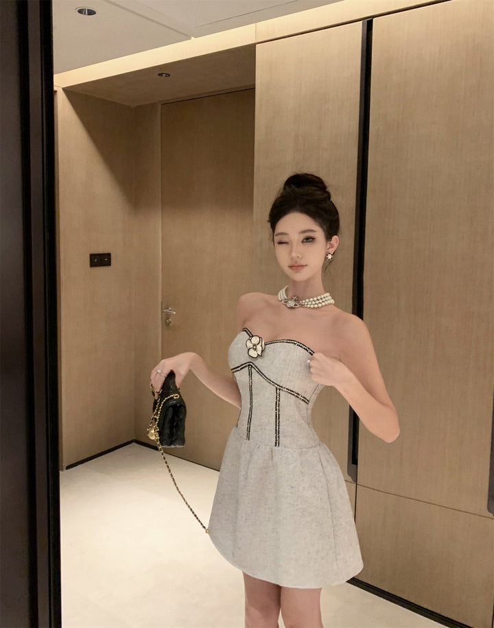 【dress】ベアトップワンピース　M24318