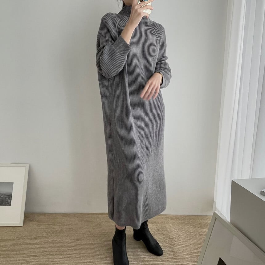 【dress】ニットワンピース　M26673