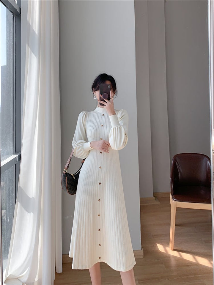 【dress】ニットワンピース　M25449