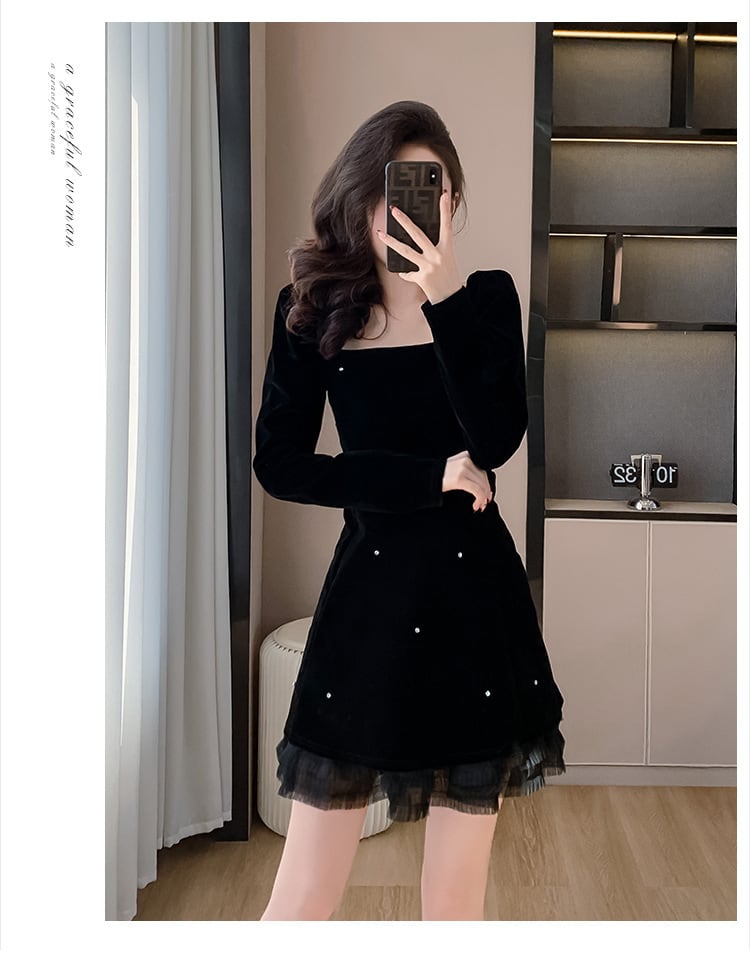 【dress】デートワンピース　M21686