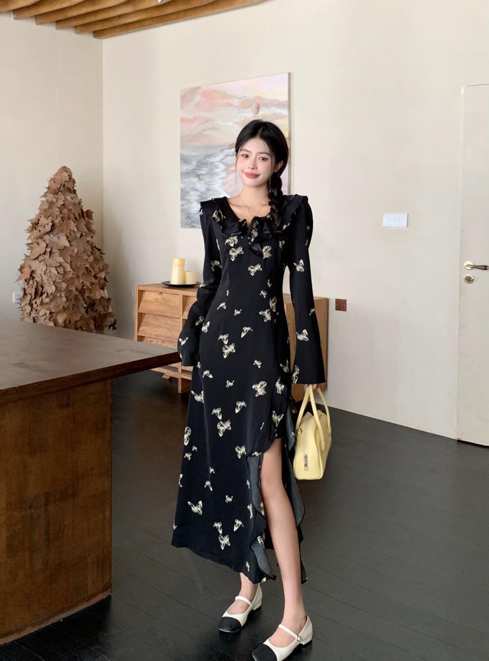 【dress】フリルワンピース　M26458