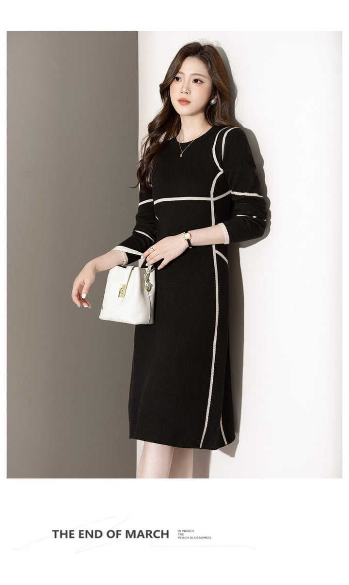 【dress】ニットワンピース　M26604