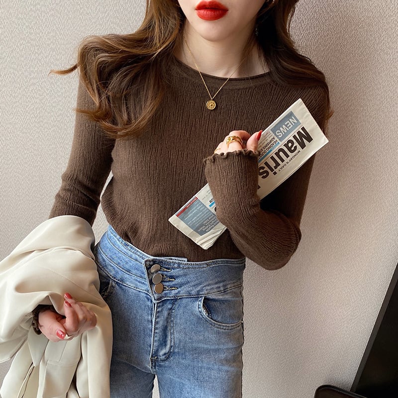 【tops】ニットトップス　M26506