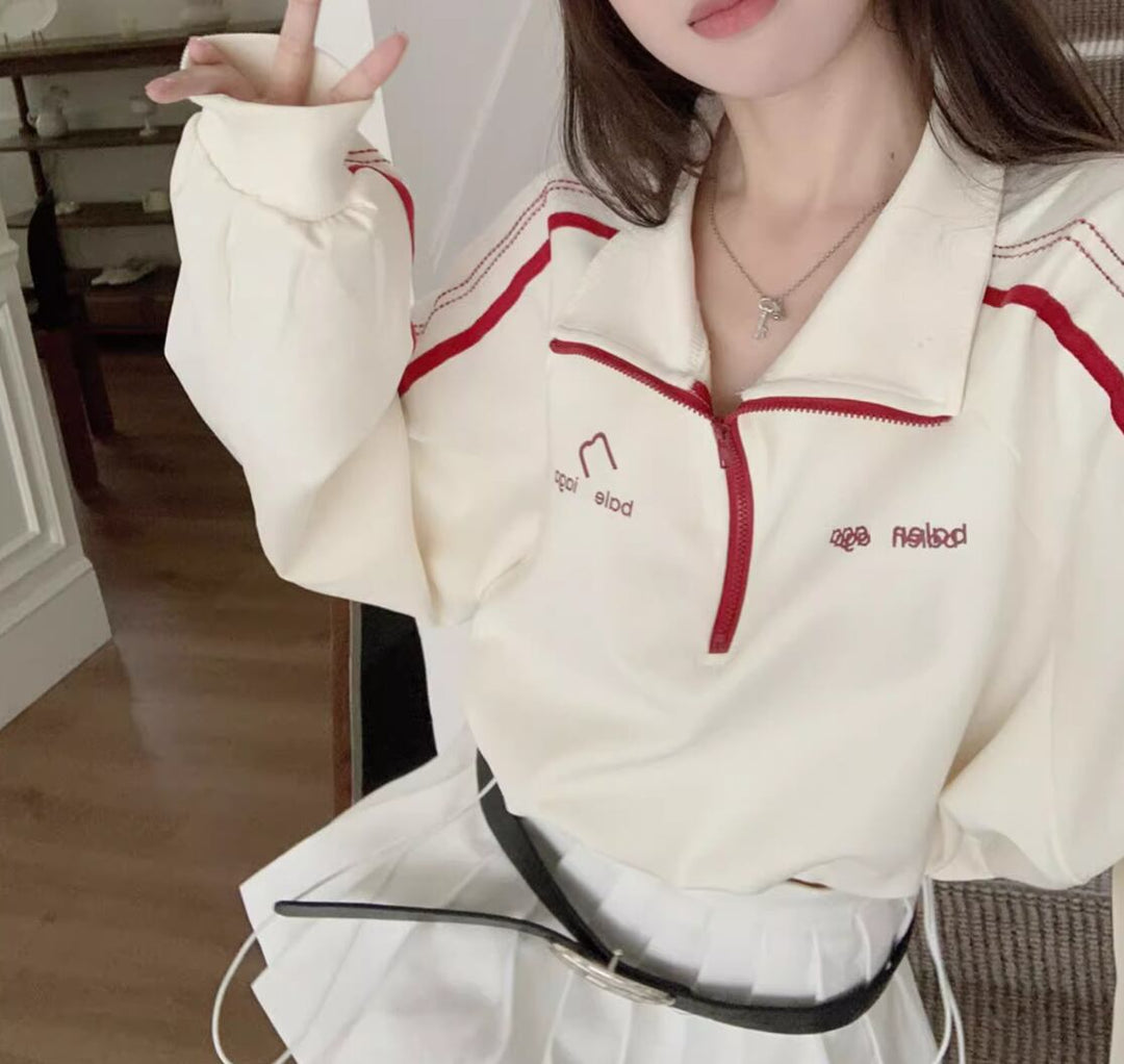 【tops】スタンドネックパーカー　N2953