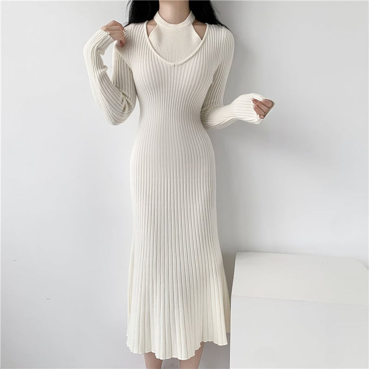 【dress】ニットワンピース　M18843