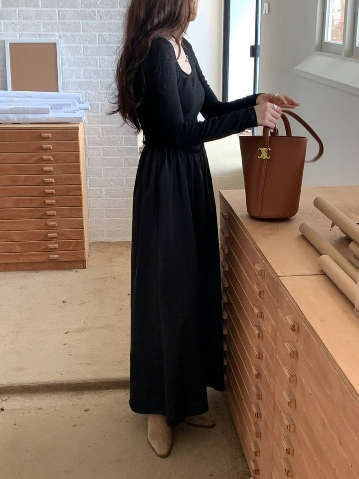 【dress】切り替えワンピース　M25711