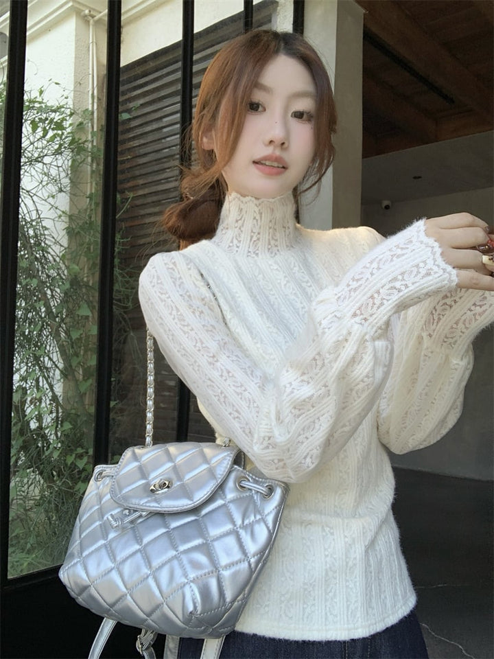 【tops】裹起毛レーストップス　M26979