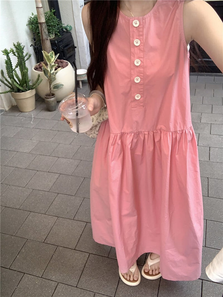 【dress】ノースリーブワンピース　M24892