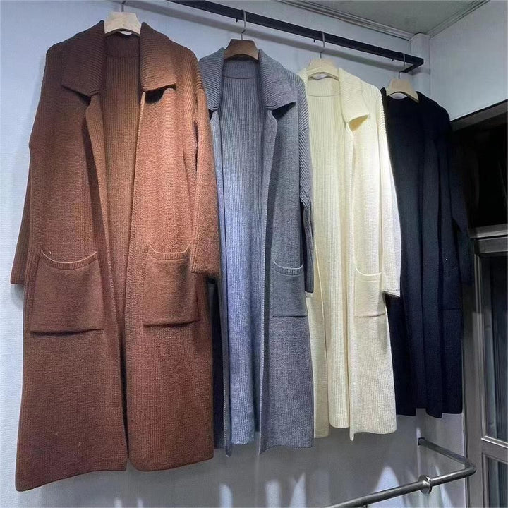【outer】ロング丈ニットカーデ　M27264